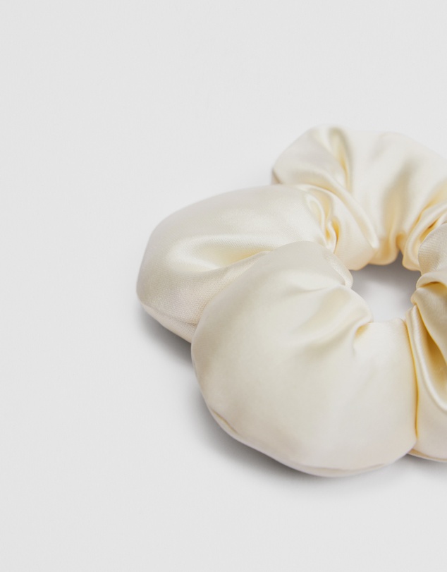 Country Road - Satin Flower Scrunchie