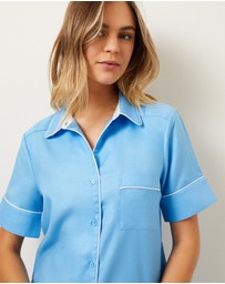 Wanderluxe Sleepwear - Hydrangea Skies Boxer Set