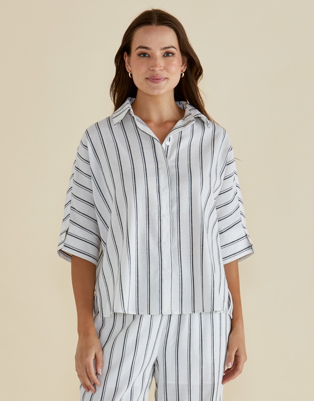 Betty Basics - Lynwood Linen Shirt