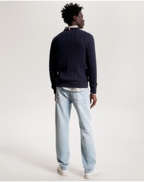 Tommy Hilfiger - Classics Cable Knit Crew Neck Jumper