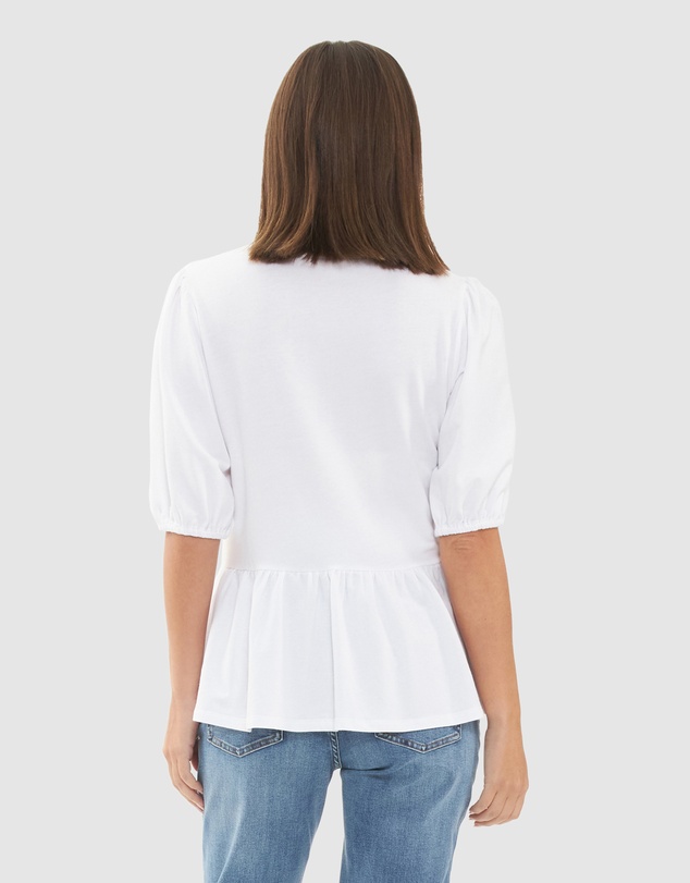 Ripe Maternity - Nadia Peplum Top