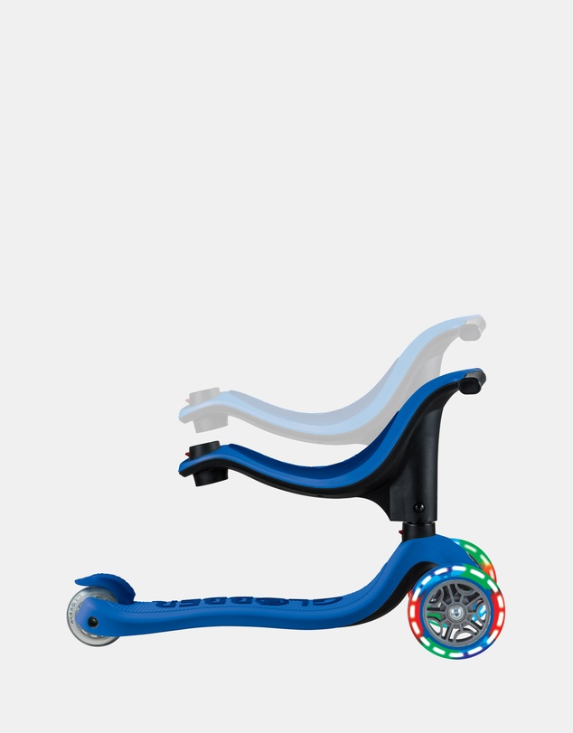 Globber - Go Up Sporty Lights Convertible Ride On & Scooter