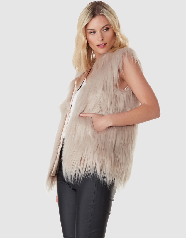 Everly Collective - Windsor Faux Fur Vest