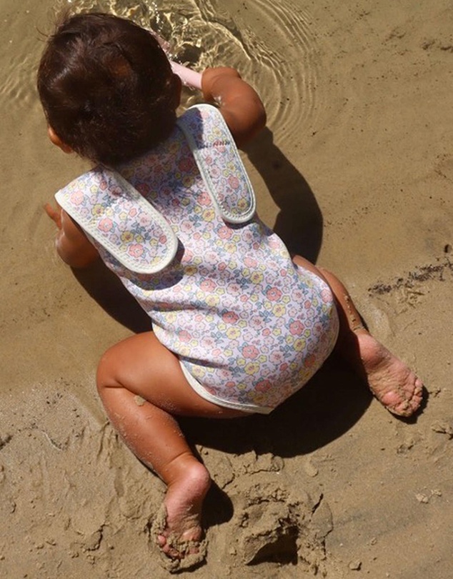 Sunnylife - Into the Garden Natural Rubber Wetsuit - Babies