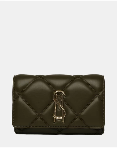 Steve Madden - BEndue Olive/Gold Handbag