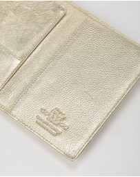 Cobb & Co - Billy Metallic Leather RFID Passport Holder