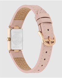 Ted Baker - Lileey Rose Gold-Tone Nude Pink Leather Watch