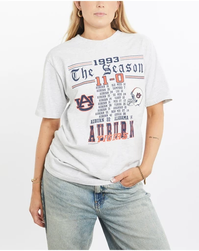 Vintage by The Real Deal - Pre Loved - Vintage 1993 NCAA Auburn Tigers Tee