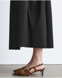 & Other Stories - Classic Leather Slingback Pumps