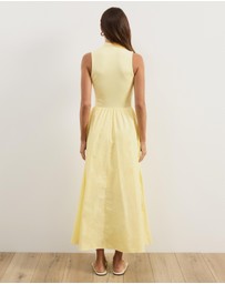 Atmos&Here - Annie Contrast Midi Dress
