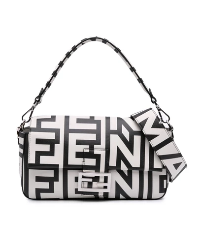 Pre-Loved by Azura Reborn - Pre-Loved fendi Women's Leather Shoulder Bag with Adjustable Strap and Metal Hardware