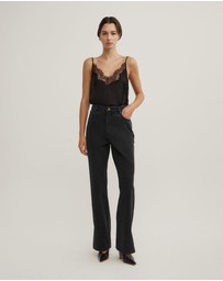 Witchery - Split Detail Denim Jeans