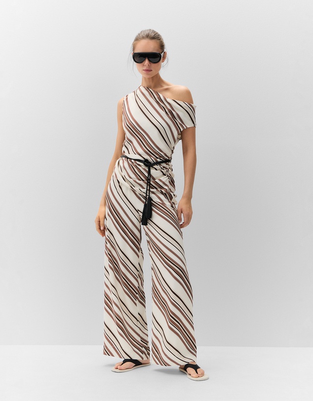 UNISON - Drape Off Shoulder Top