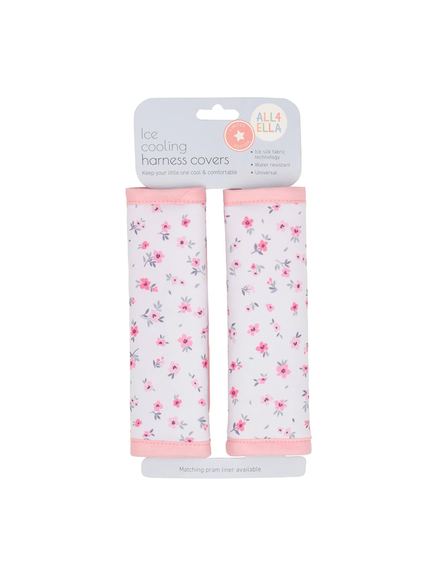 All 4 Ella - Ice Cooling Harness Covers Pink Petals