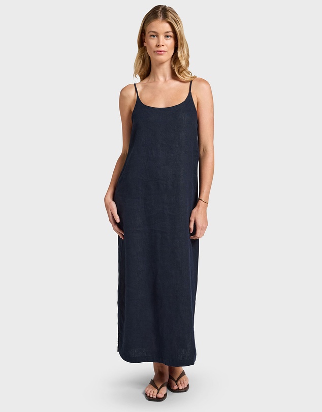 Academy Brand - Essential Linen Slip Dress
