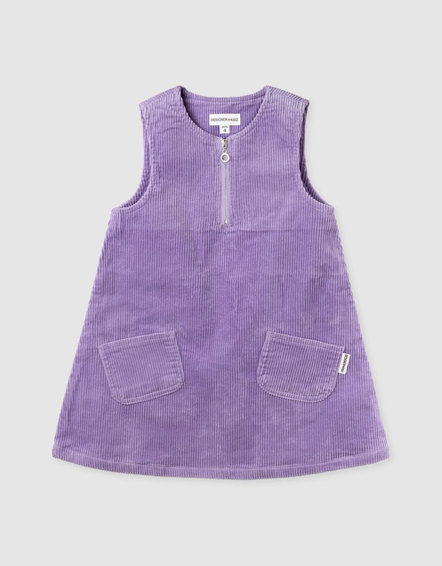 Designer Kidz - Evie Cord Pinafore Dress