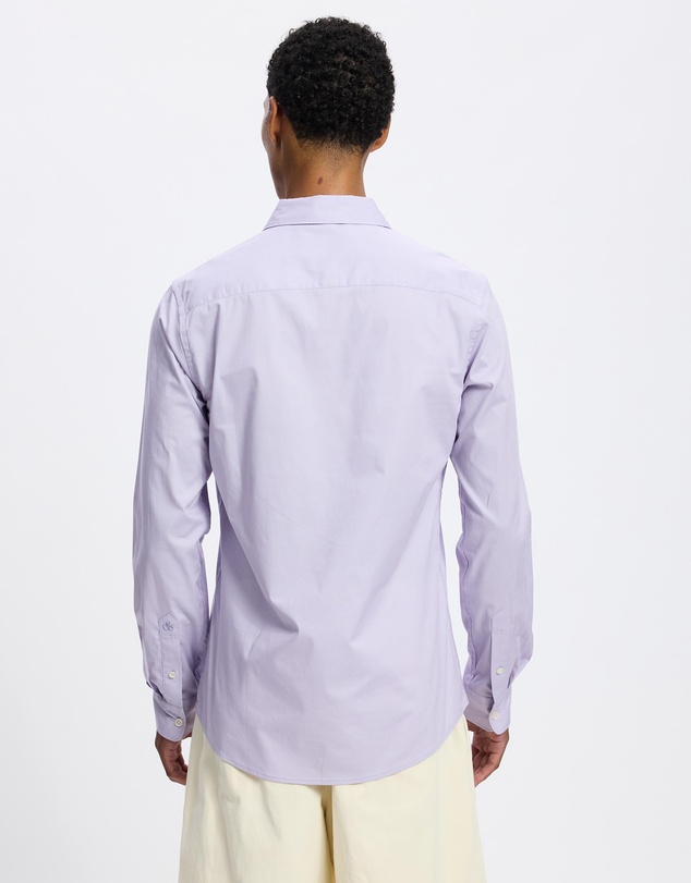 Scotch & Soda - Seasonal Core Solid Slim-Fit Poplin Shirt