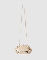 Olga Berg - Tally Metallic Clutch