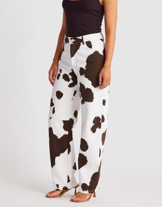 SNDYS - Becks Cowhide Jeans