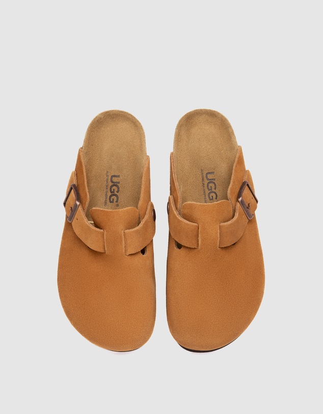 EVERAU - Australian Shepherd Ugg Berrin Platform Cow Suede Upper Loafer Oxfords Flats