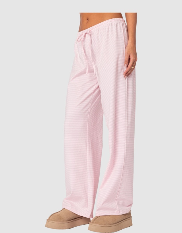 EDIKTED - Olivia Striped Loose Fit Pants
