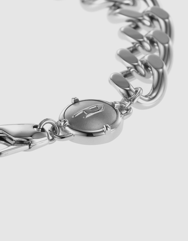 Diesel - Steel Silver-Tone Bracelet