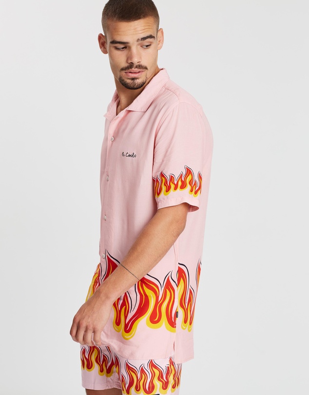 B.Cools - Holiday Camp-Collar Shirt
