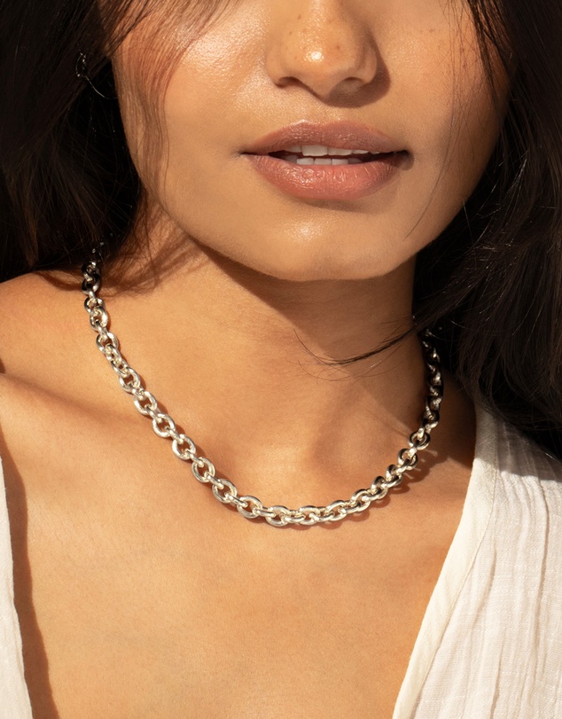 Mestige - Glow Chain - Silver Plated