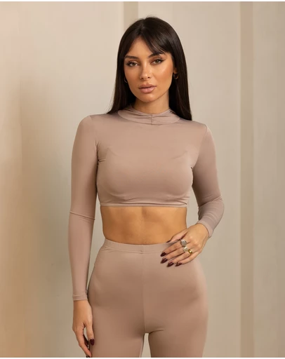 Mod Squad - Luxe Hooded Crop Basic Base Layer