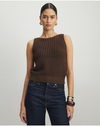 AERE - Layla Organic Cotton Vest