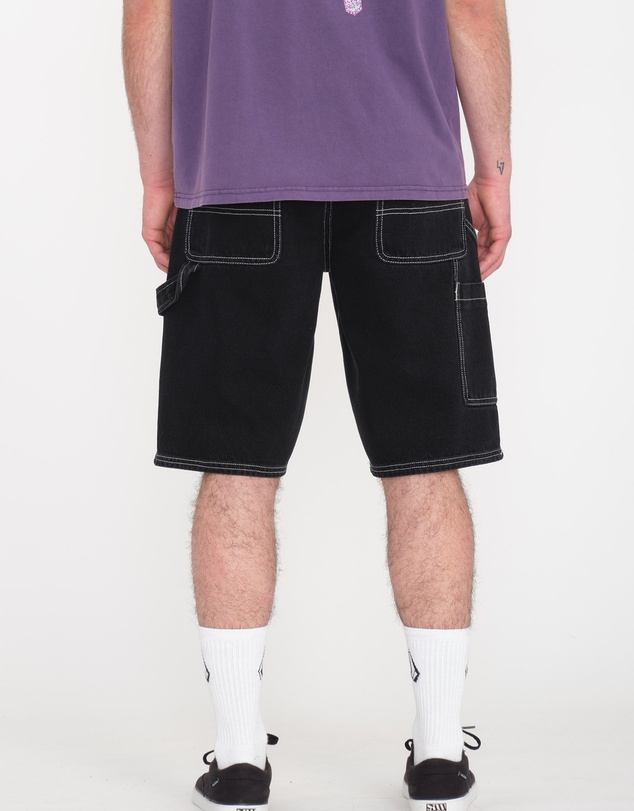 Volcom - Mens Labored Denim Utility Denim Short
