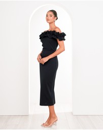 Pilgrim - Clara Off Shoulder Midi Dress