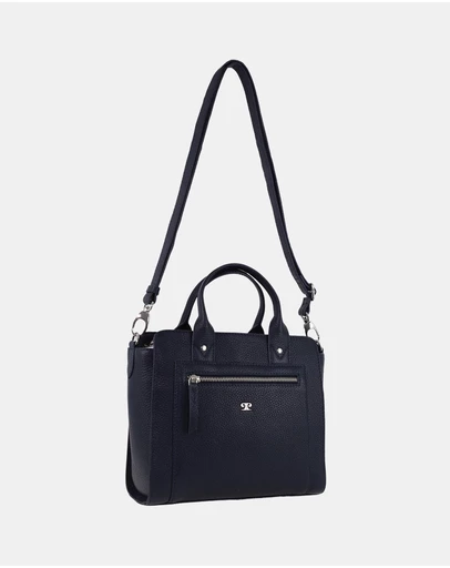 Pierre Cardin - Pierre Cardin Ladies Leather Mini Tote Crossbody Bag