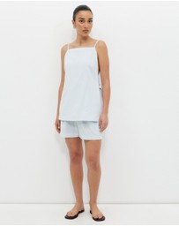 Calli - Lyauna Tie Side Top