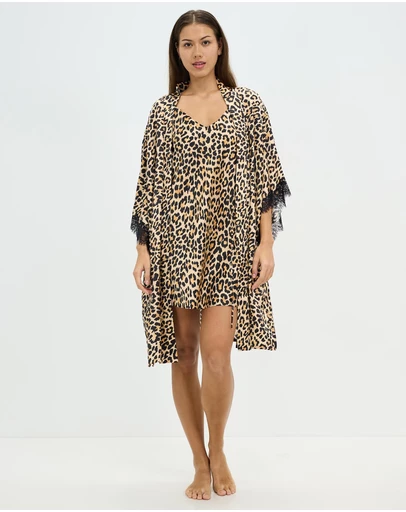 Sainted Sisters - Scarlett Silk Kimono