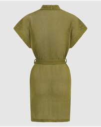 Arms Of Eve - Venice Robe - Pistachio