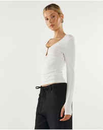 Madison The Label - Leanne L/S Top