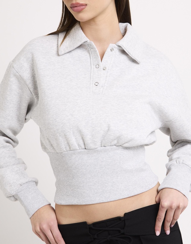 Subtitled - Tori Fleece Button Up