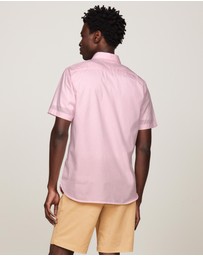 Tommy Hilfiger - Flex Poplin Short Sleeve Shirt