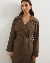Atmos&Here - Cora Lightweight Trench Coat