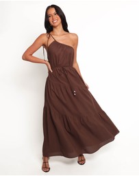 Petal & Pup - Hilde Maxi Dress - Chocolate