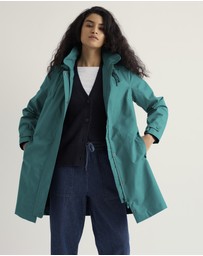 Seasalt - Seasalt Cornwall Green Cloudburst Mac