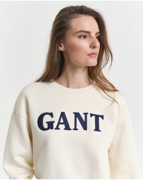 Gant - Graphic Crew Neck Sweatshirt