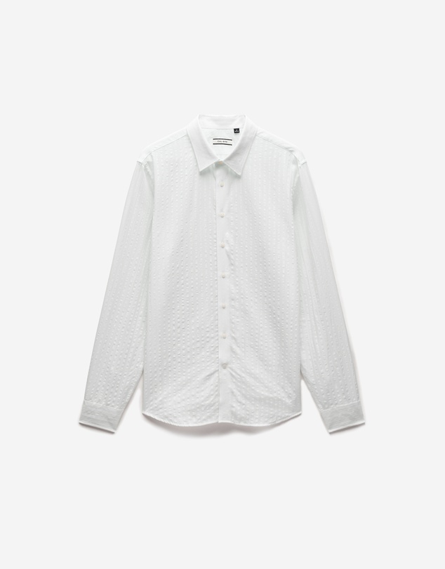 Calibre - Seersucker Textured Shirt White
