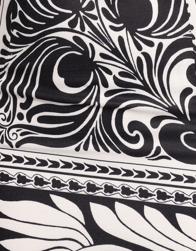 Petal & Pup - Riley Printed Midi Dress - Black
