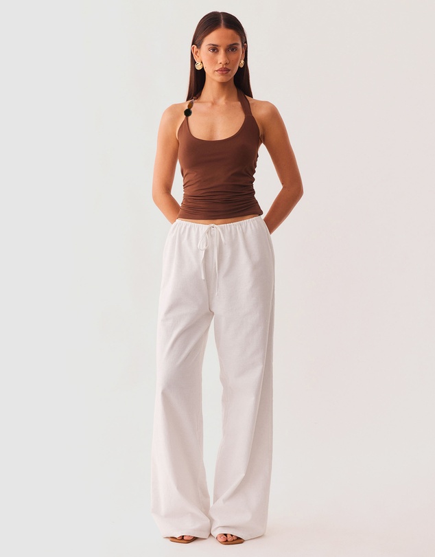 SNDYS - LEXIE TWIST HALTER TANK - ICONIC EXCLUSIVE