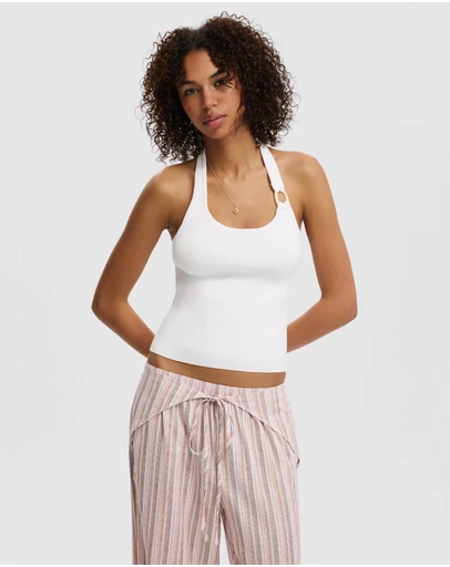 Cotton On - Knit Halter Tort Ring