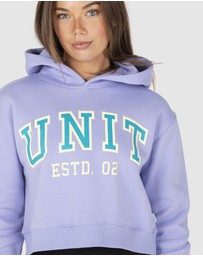 UNIT - UNIT Championship Ladies Cropped Pullover Hoodie