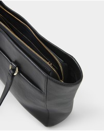 Forcast - Valerie Leather Tote Bag