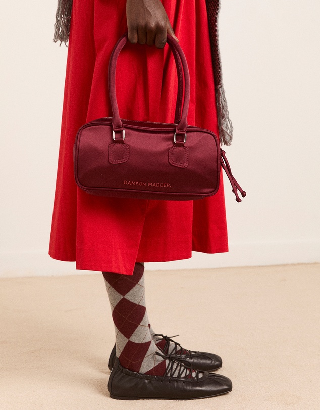 Damson Madder - Benny Mini Bowler Bag